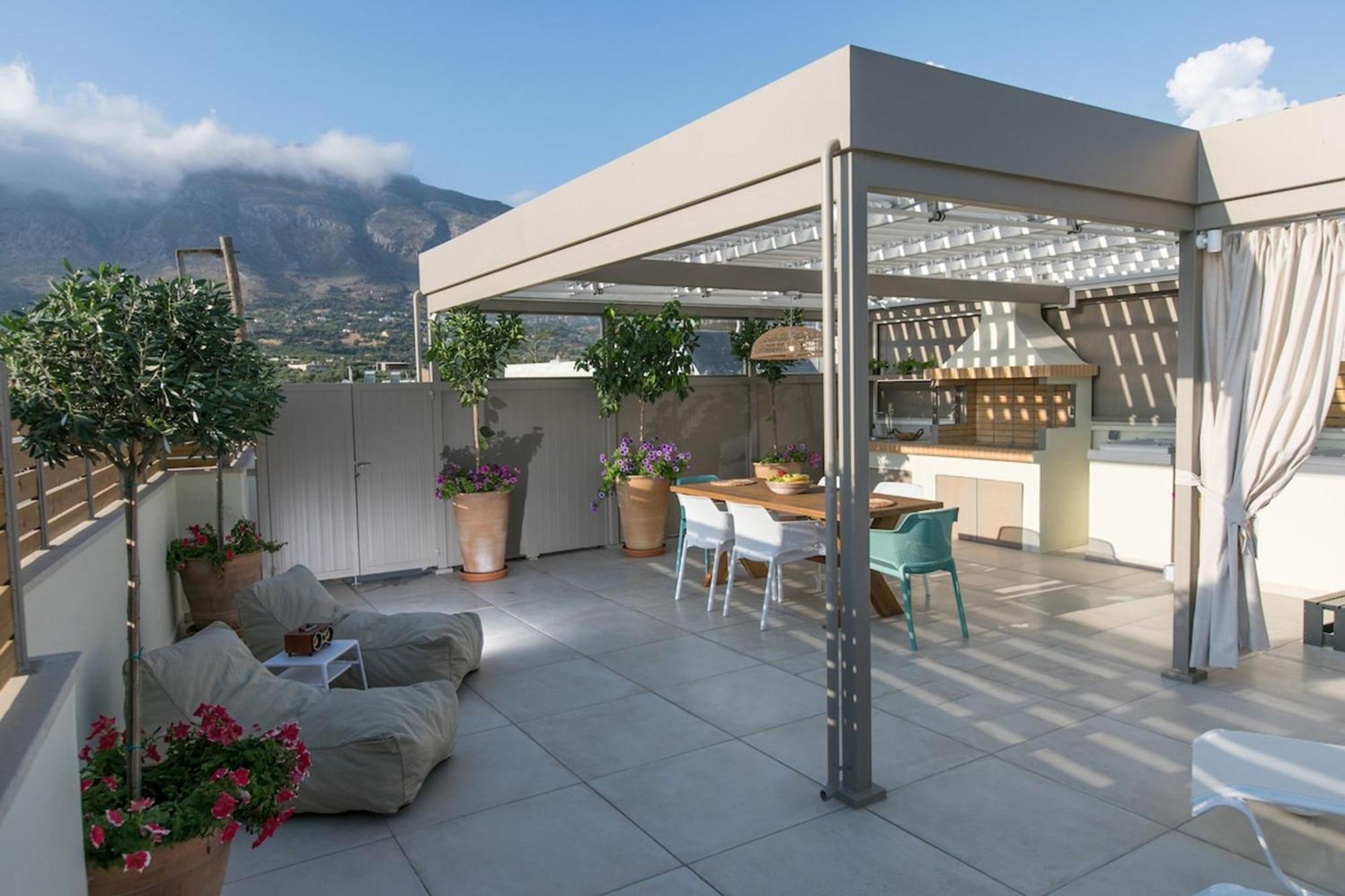 Willa Ekaterini Luxury House Lefkogeia Zewnętrze zdjęcie